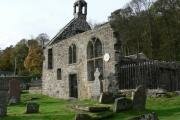 A lovely shot of Logie Old Kirk