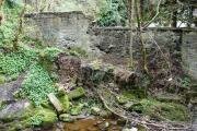 Menstrie Glen Site of former mill - can you see where the water wheel was